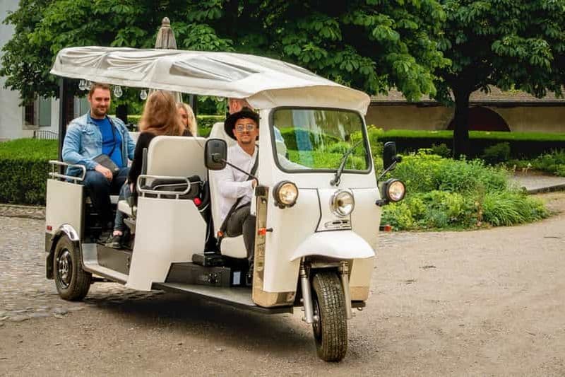 Billet Visite privée des hauts lieux TukTuk électrique 1h15