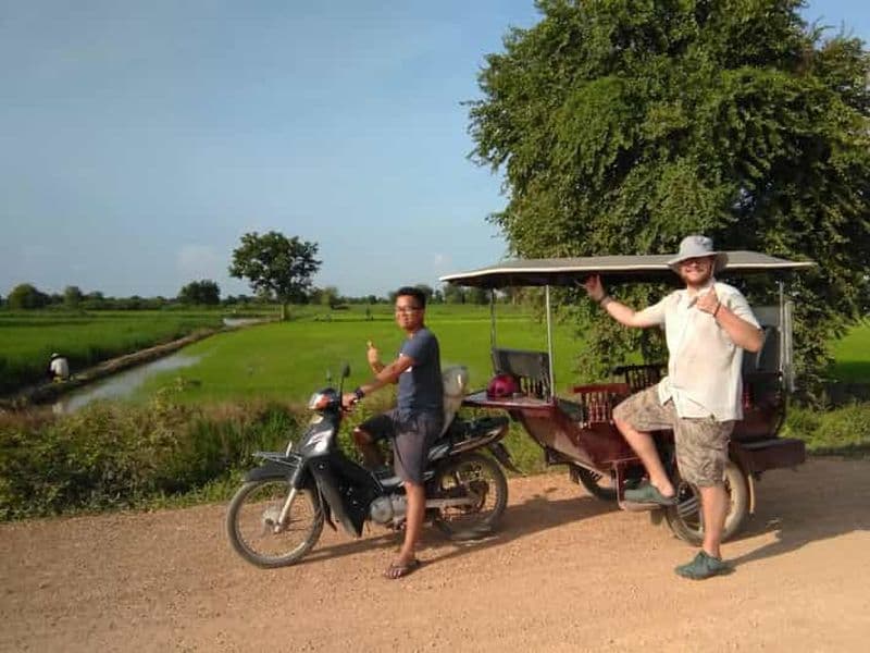 Billet Visite en tuktuk/Bambootrain/campagne/grotte de la mort et des chauves-souris