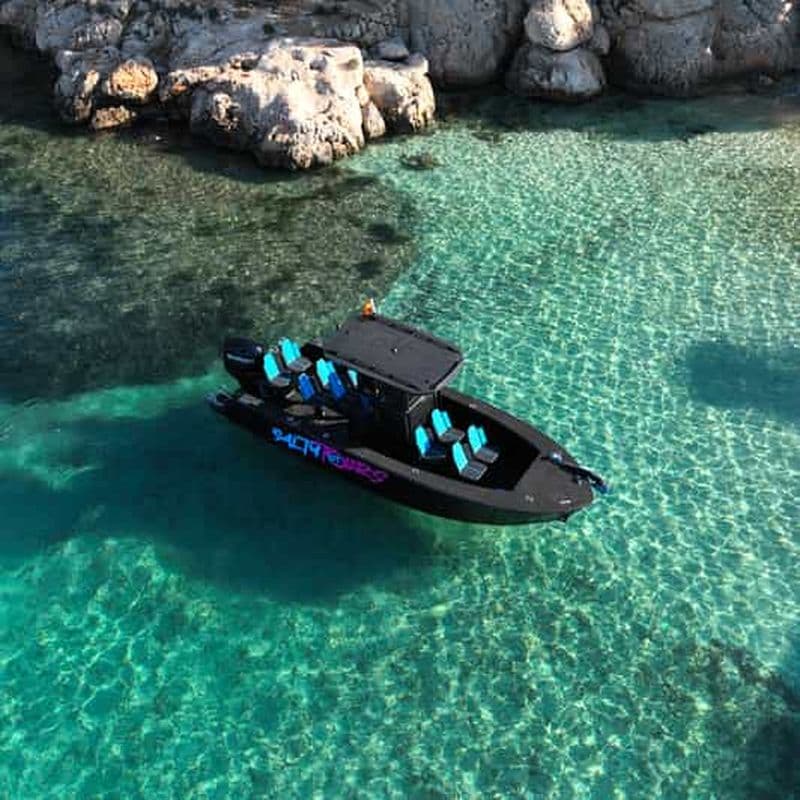 Billet Excursion en bateau dans la baie de Palma avec plongée en apnée et paddle surfing