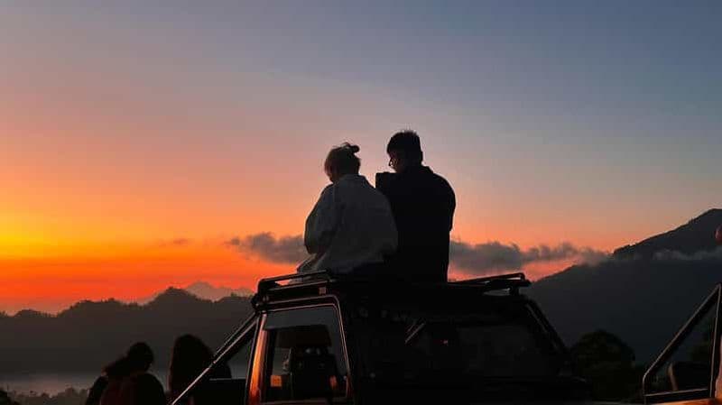 Billet Bali : Excursion en jeep au lever du soleil sur le Mont Batur avec balançoire dans la jungle