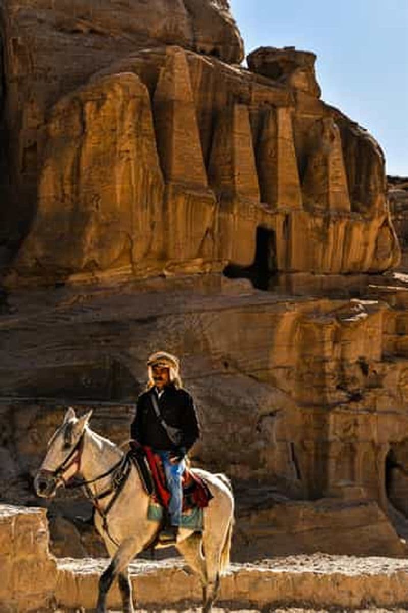 Billet Pétra : balade à cheval jusqu'au point de vue de Pétra