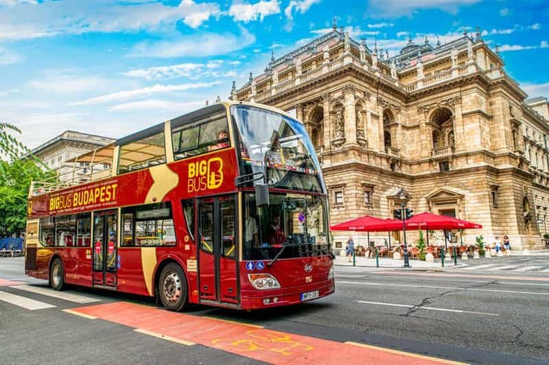 Billet Budapest : Visite guidée avec le Big Bus Hop-On Hop-Off et croisière sur le Danube