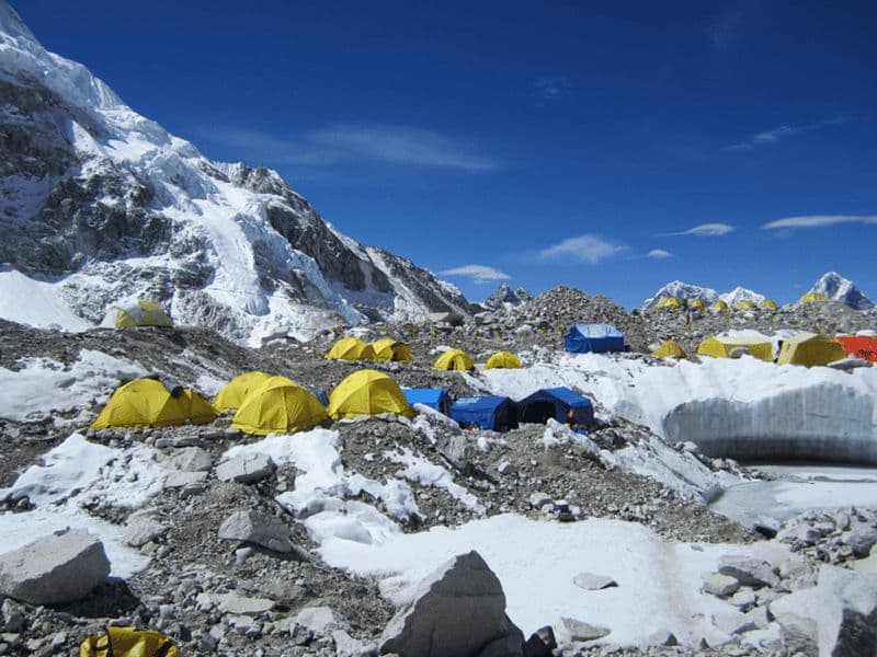 Billet Katmandou : Excursion en hélicoptère au camp de base de l'Everest au Népal