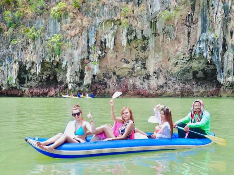 Billet Au départ de Phuket : visite de l'île de James Bond avec canoë-kayak dans les grottes