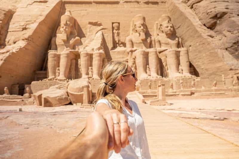 Billet Depuis Assouan : Excursion d'une journée au temple d'Abou Simbel avec prise en charge à l'hôtel
