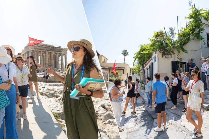 Billet Visite à pied de l'Acropole, du Parthénon et de la vieille ville d'Athènes