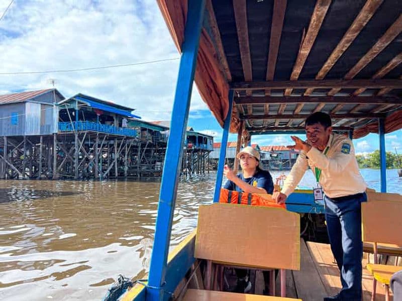 Billet Siem Reap: visite de Tonlé Sap et Kampong Phluk avec cuisine de rue