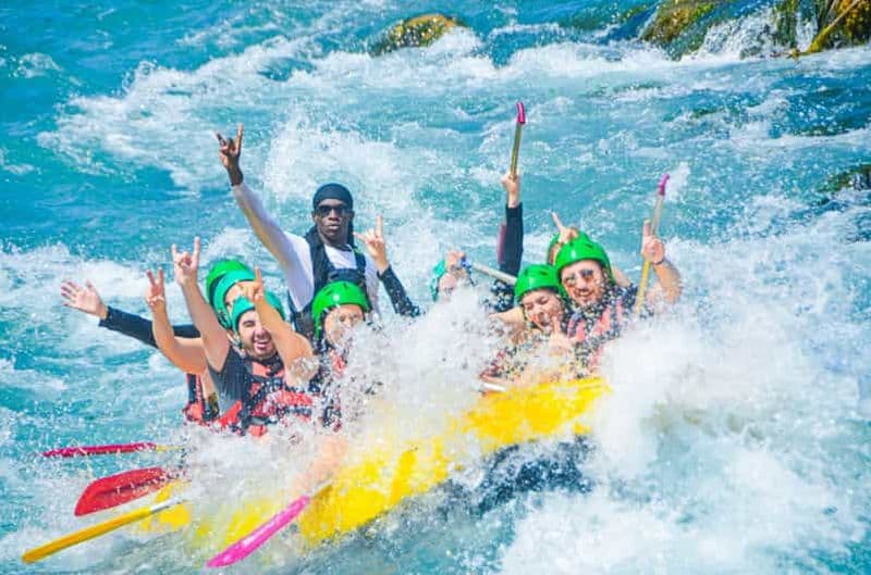Billet Journée complète de rafting/déjeuner avec visite du Köprülü Kanyon