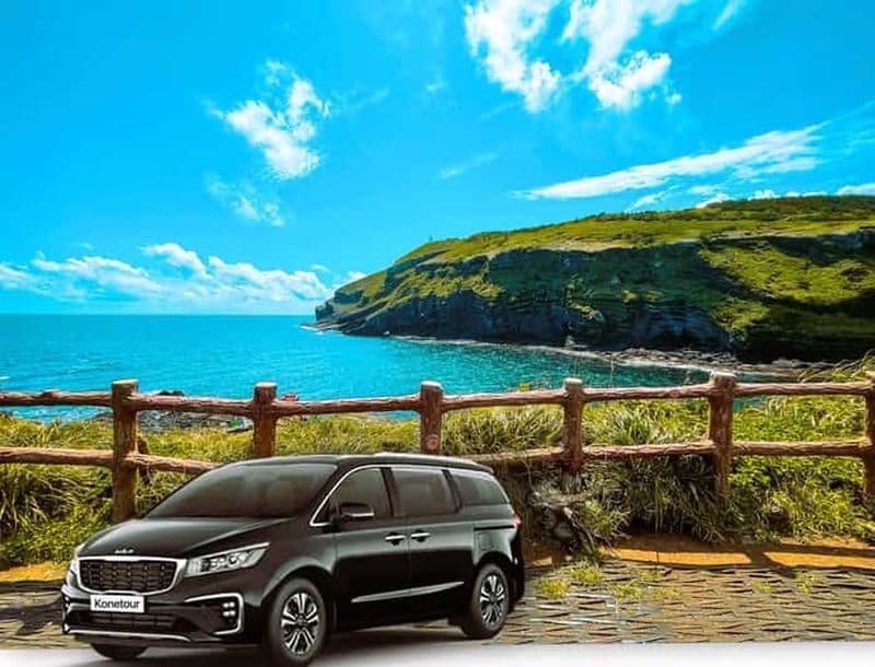 Billet Île de Jeju : Visite privée en voiture affrétée