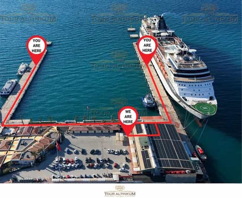 Billet Depuis Kuşadası : Éphèse, maison de la Vierge Marie et temple d'Artémis