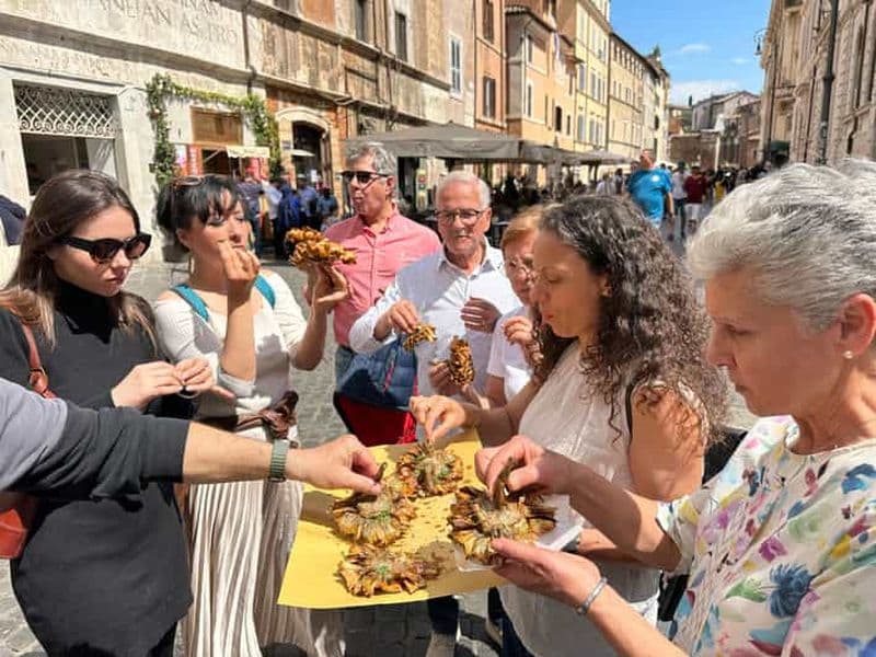 Billet Rome Street Food : Les délices du Campo dei Fiori et du Ghetto