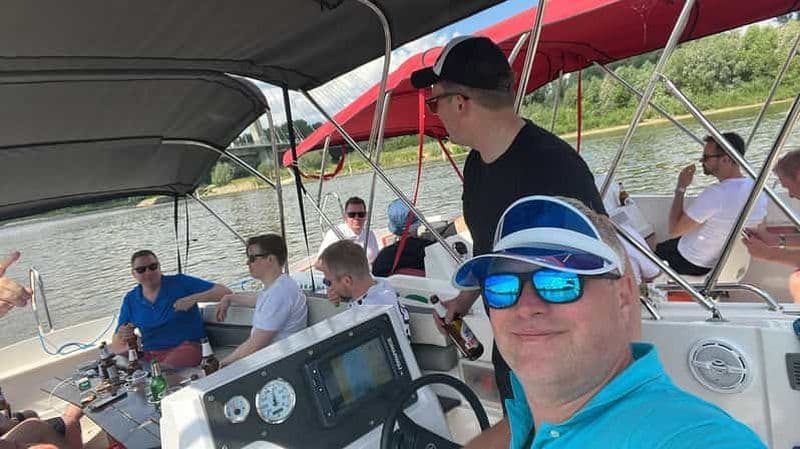 Billet Varsovie : croisière sur la Vistule avec votre musique et vue sur la ville