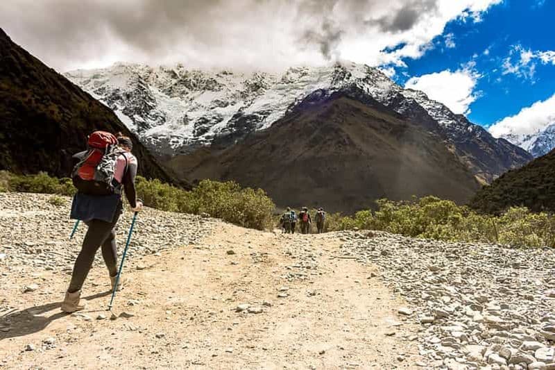 Billet Au départ de Cusco : Trek classique du Salkantay avec retour en train