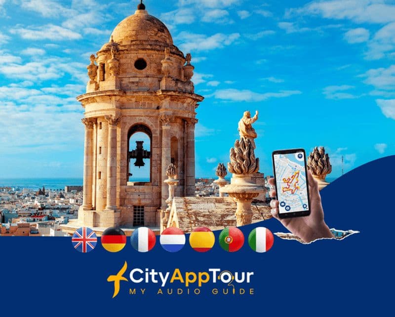 Billet Cadix : Visite à pied avec audioguide sur l'appli