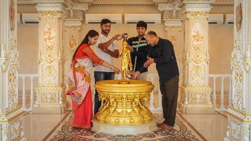 Billet Delhi : visite du temple d'Akshardham avec spectacle son et lumière