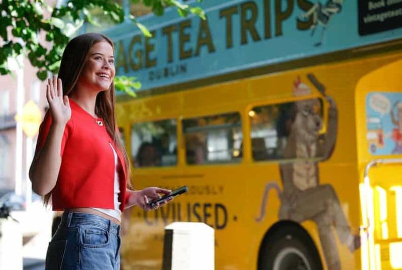 Billet Dublin : Visite en bus vintage avec thé de l'après-midi