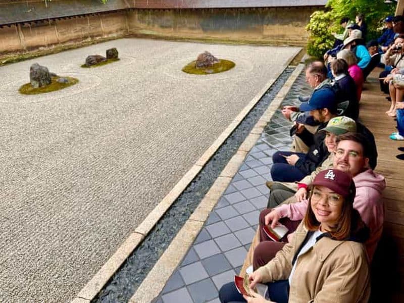 Billet Kyoto : Ryōan-ji, visite guidée du plus grand jardin zen en 90 minutes.