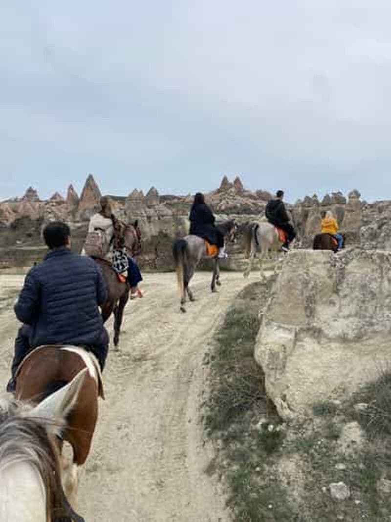 Billet Cappadoce : randonnée équestre avec option lever ou coucher de soleil