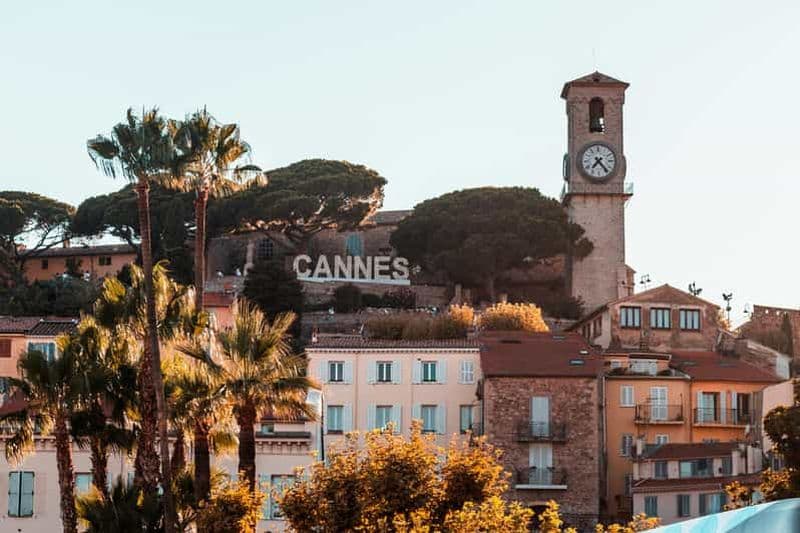 Billet Cannes : visite à pied privée avec prise en charge à l'hôtel