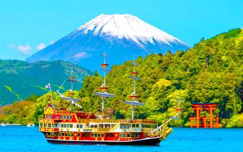 Billet Tokyo : croisière au mont Fuji et excursion en téléphérique à Hakone en autocar