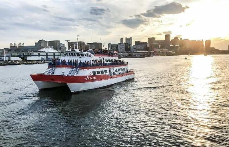 Billet Boston : Croisière au coucher du soleil dans le port de Boston