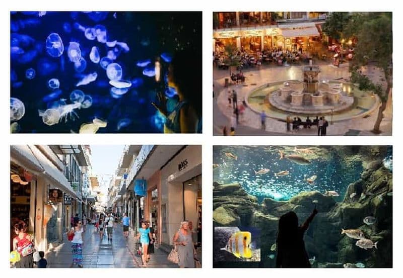 Billet Au départ de La Canée : CretAquarium, visite de la ville d'Héraklion