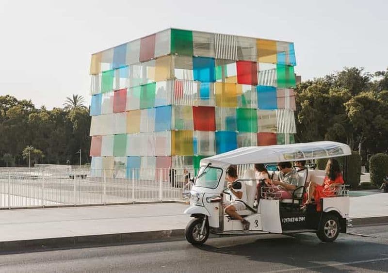 Billet Malaga : visite privée de la ville en Eco Tuk Tuk