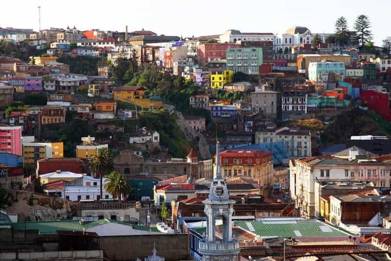 Billet Valparaiso : 4 heures de visite de la ville en van et en funiculaire