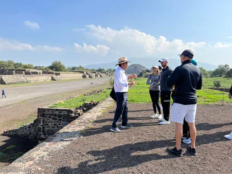 Billet Teotihuacan : Visite culinaire avec un local, transport et nourriture
