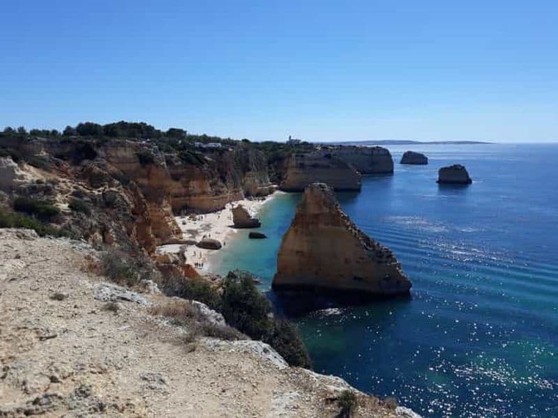Billet Depuis Albufeira : visite en tuk-tuk des grottes de Benagil