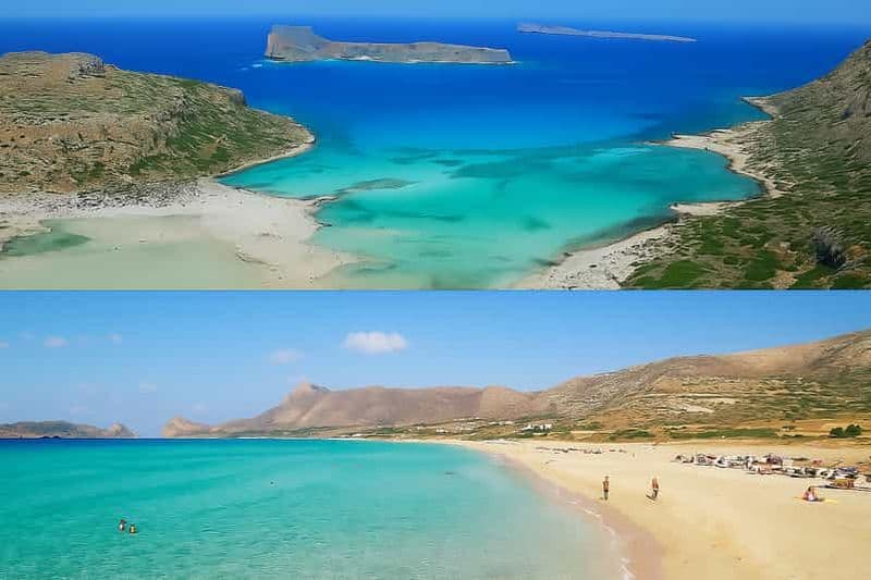 Billet Le meilleur de l'ouest de la Crète : croisière à Falassarna et Balos avec prise en charge