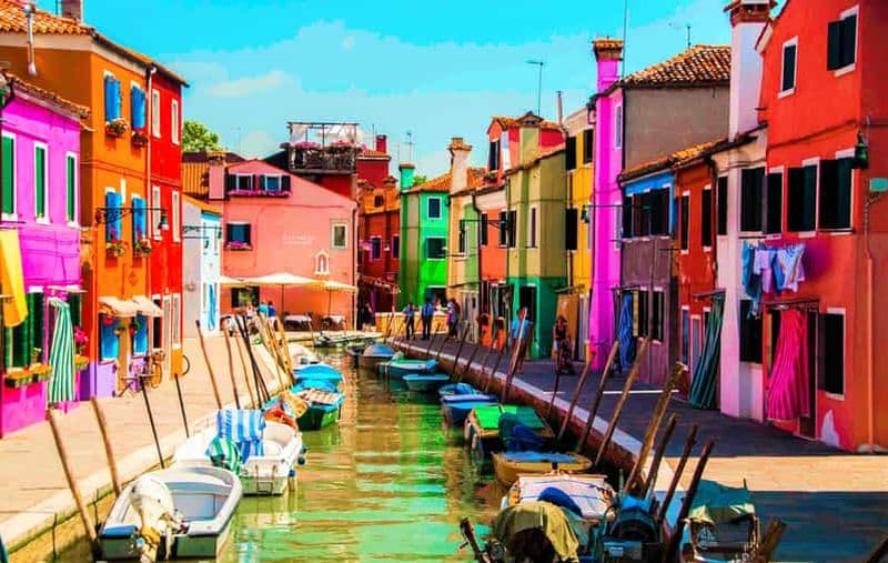 Billet Venise : excursion d'une demi-journée à Murano et Burano