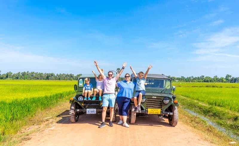 Billet Siem Reap : Excursion matinale en jeep dans la campagne