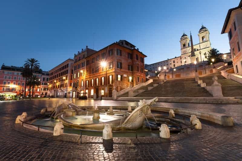 Billet Rome : Visite nocturne de la ville en voiturette de golf