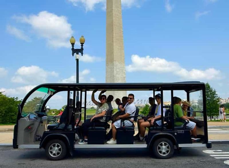 Billet Washington D.C. : visite guidée en voiturette du National Mall et des monuments commémoratifs