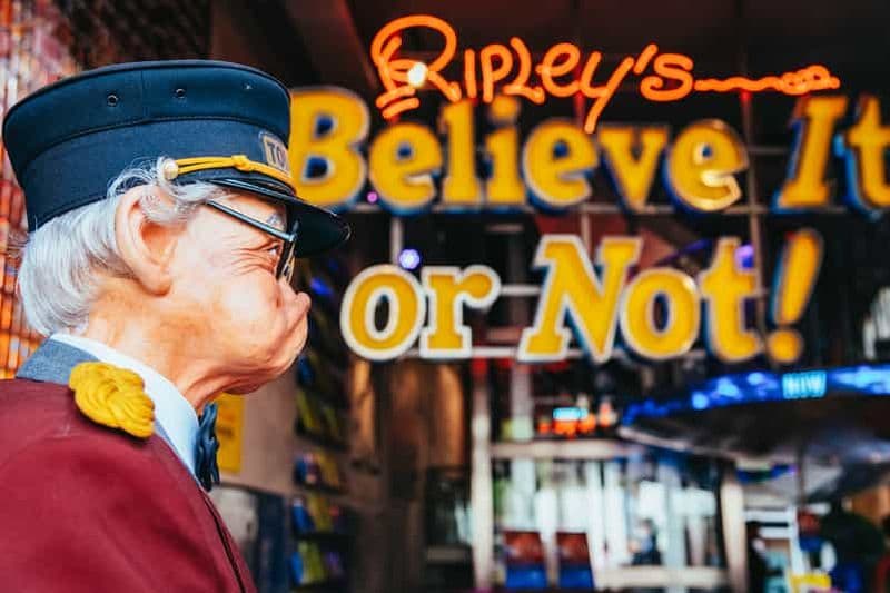 Billet Le musée le plus étrange d'Amsterdam : Ripley's Believe It or Not !