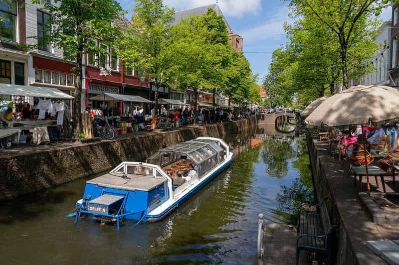 Billet Delft : Croisière sur les canaux avec commentaires guidés