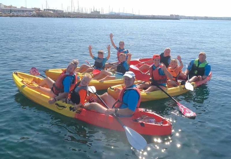 Billet Excursion en kayak dans la baie de Palma
