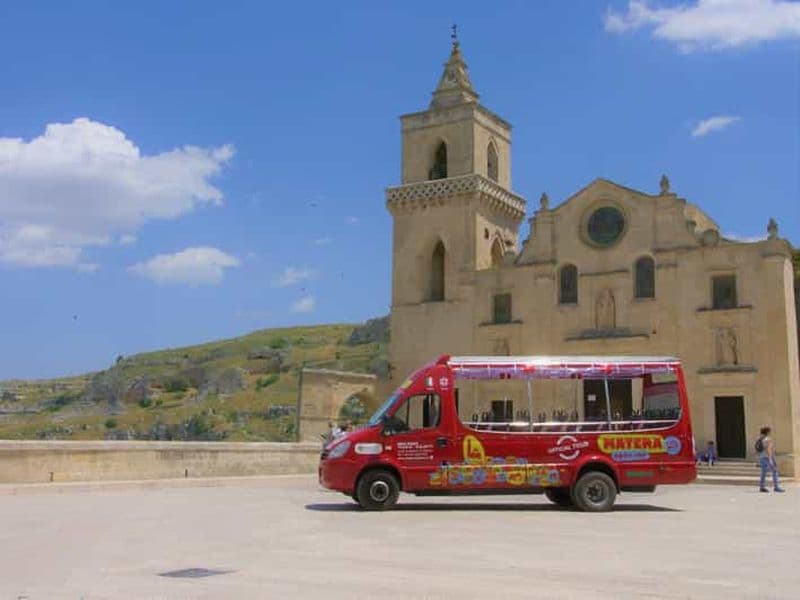 Billet Sassi de Matera : visite en bus écologique à toit ouvert