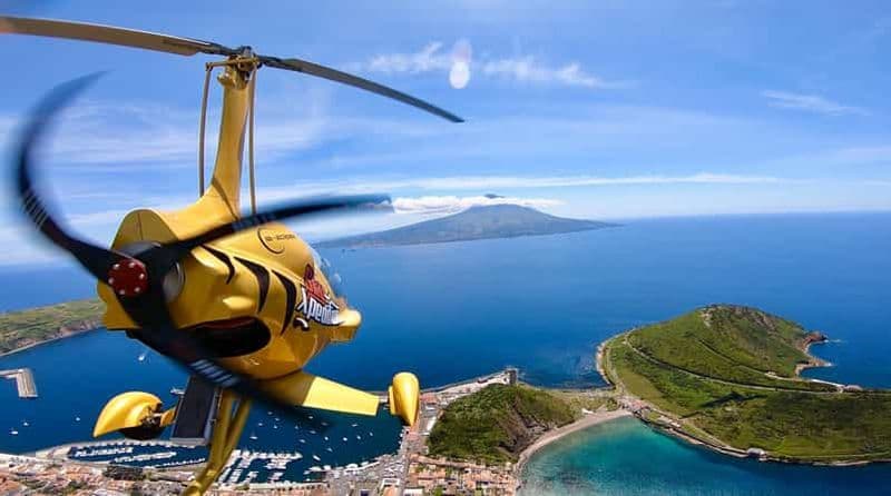 Billet Vol en gyrocoptère aux Açores - Îles du Triangle