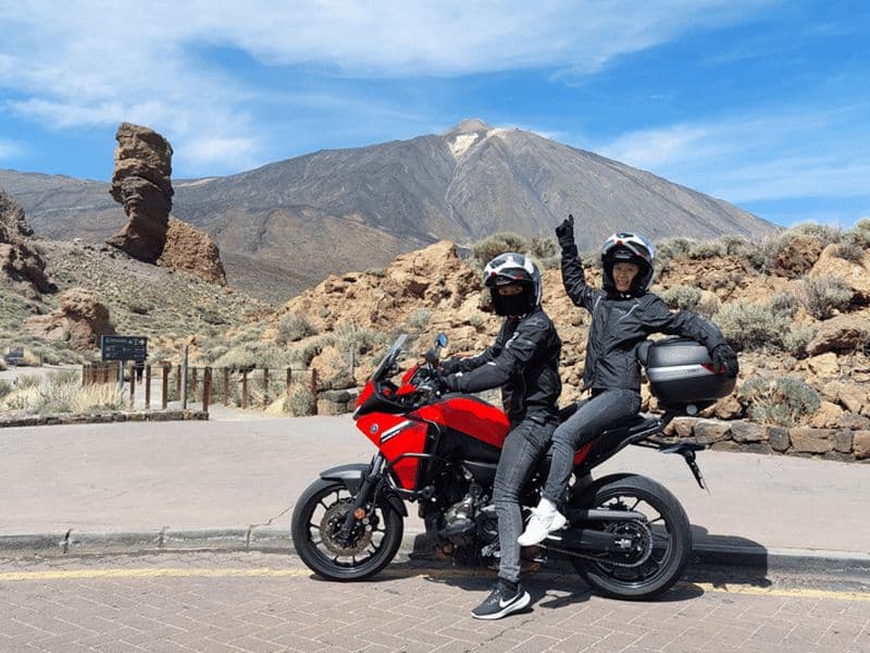Billet Tenerife : Visite guidée à moto - Volcan Teide