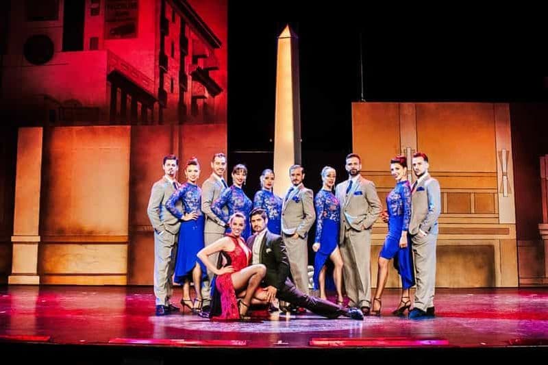 Billet Spectacle au Tango Porteño avec dîner facultatif