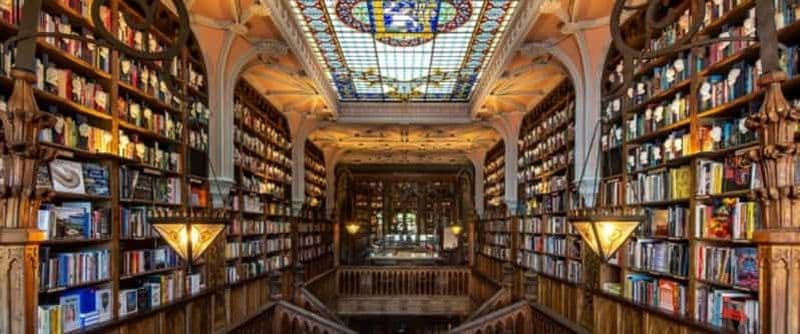 Billet Porto : Billet pour Livraria Lello avec réservation de livres