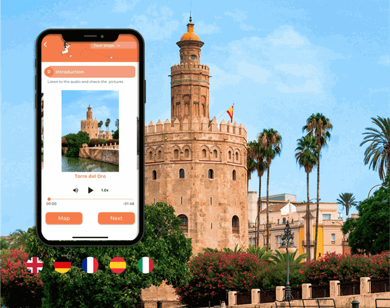 Billet Centre historique de Séville : visite autoguidée + billet Casa Pilatos