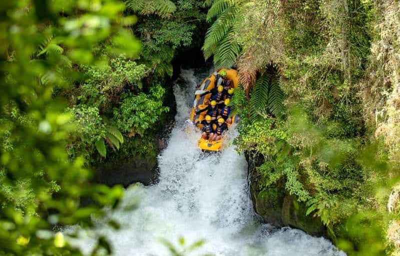 Billet Rotorua Rafting : Expérience de rafting sur la rivière Kaituna - Sauna gratuit