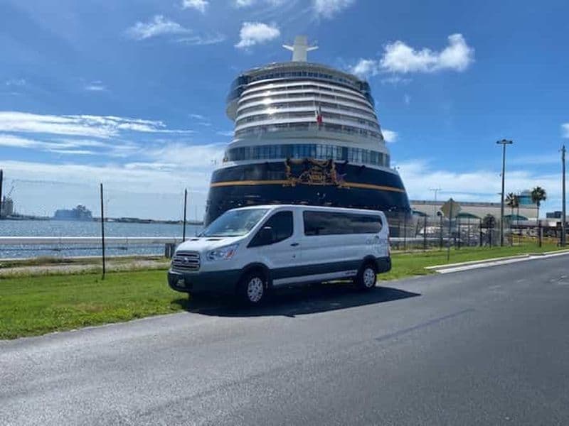 Billet Transfert privé de l'aéroport Mco d'Orlando à Port Canaveral Cocoa