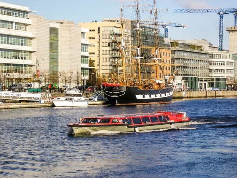 Billet Dublin : Croisière touristique sur la Liffey