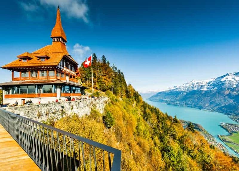 Billet Interlaken : Billet de funiculaire pour Harder Kulm