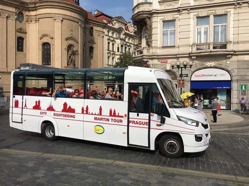 Billet Prague : visite en bus d'une heure
