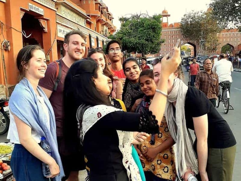 Billet Visite guidée à pied de la ville rose de Jaipur (patrimoine et culture)